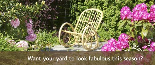 Want your yard to look fabulous this season?